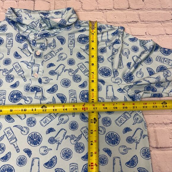 Smith & Quinn Men Short Sleeve Performance Polo Shirt Top Size Large D023 -1 - Picture 3 of 13